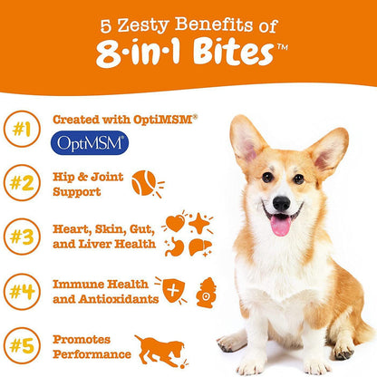 Dog vitamin granules